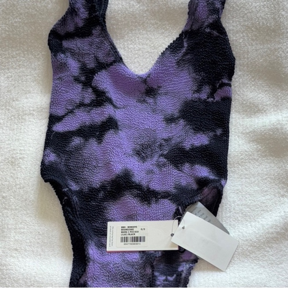 Bound by bond-eye Lilac / Black One Piece Swimsuit